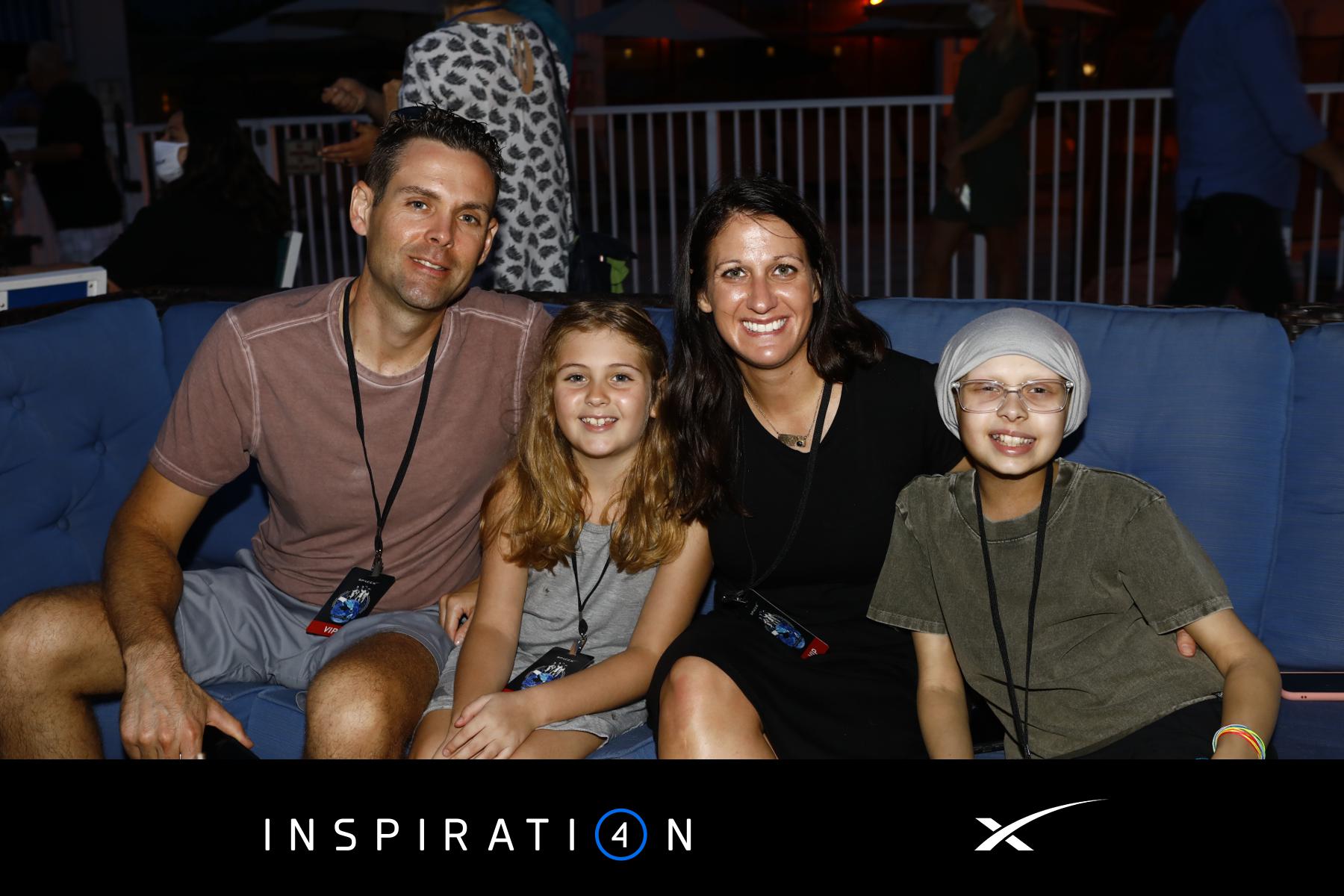 Our family at the Inspiration4 launch